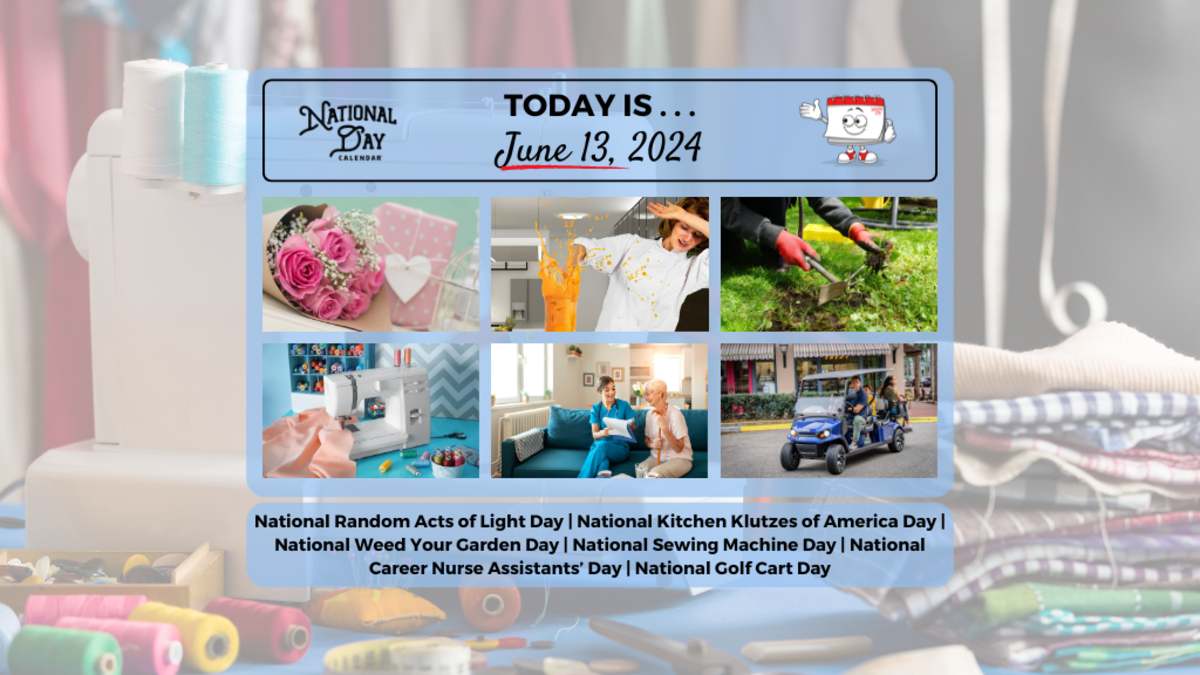 JUNE 13 2024 NATIONAL GOLF CART DAY NATIONAL CAREER NURSE   June 13 2024  