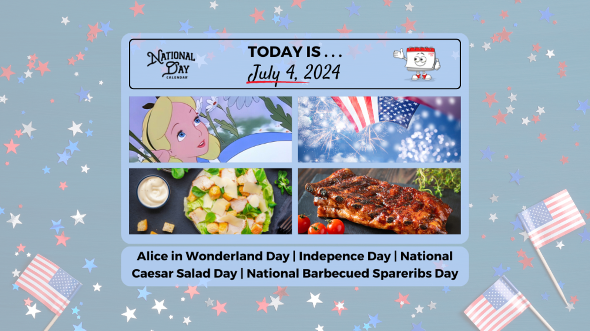 July Independence Day National Barbecued Spareribs Day