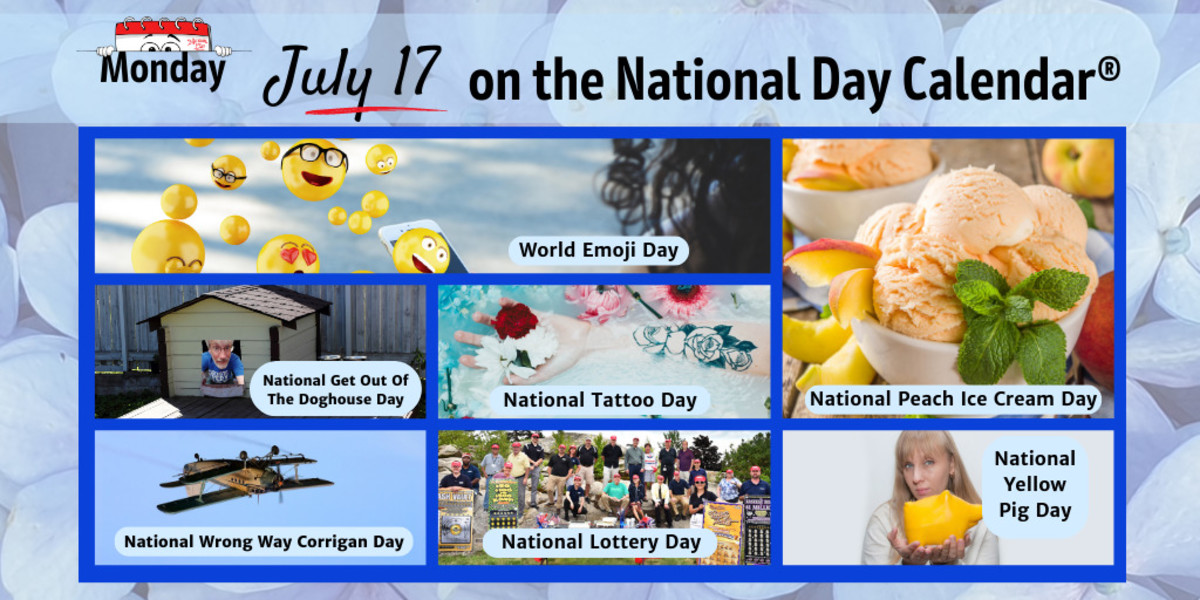 JULY 17, 2023 | NATIONAL GET OUT OF THE DOGHOUSE DAY | NATIONAL LOTTERY ...