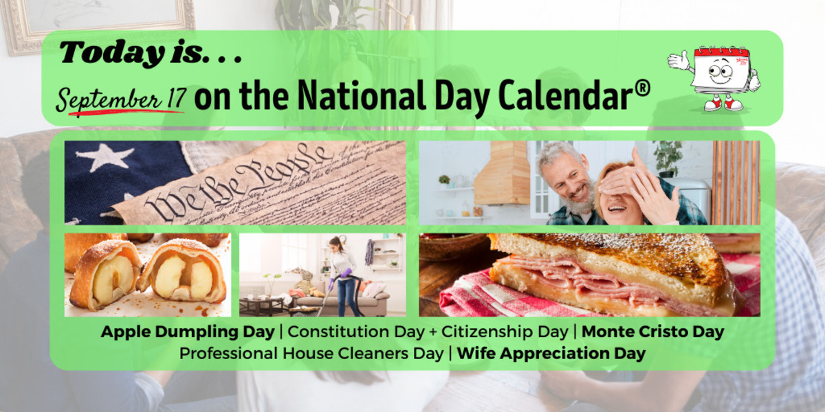 SEPTEMBER 17, 2023 | WIFE APPRECIATION DAY | CONSTITUTION DAY AND ...