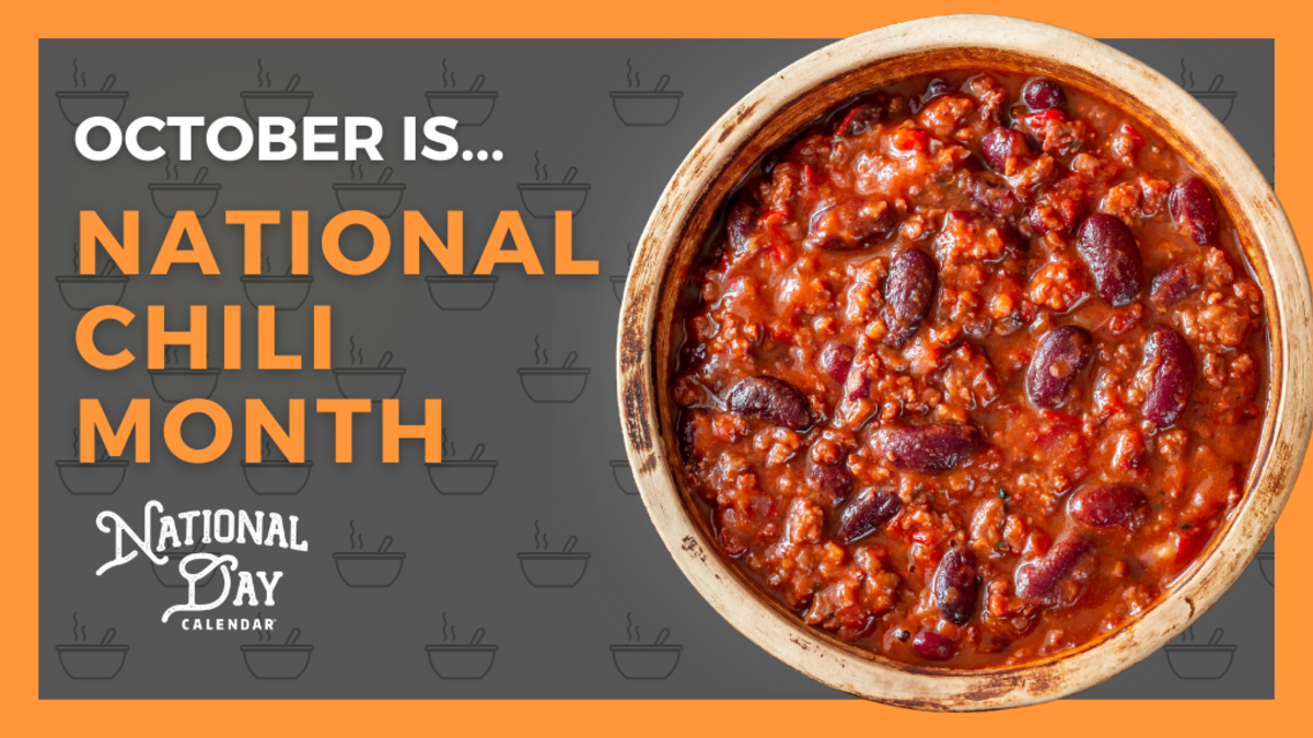 October is National Chili Month National Day Calendar