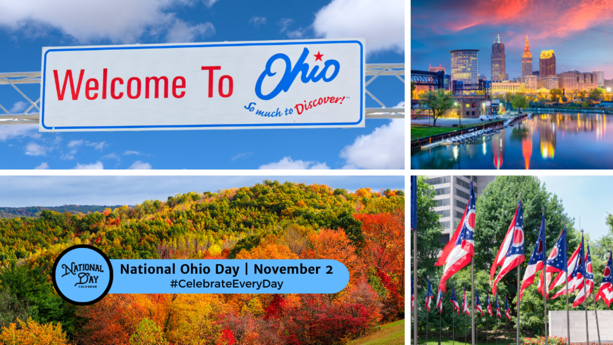 NATIONAL OHIO DAY November 2 National Day Calendar
