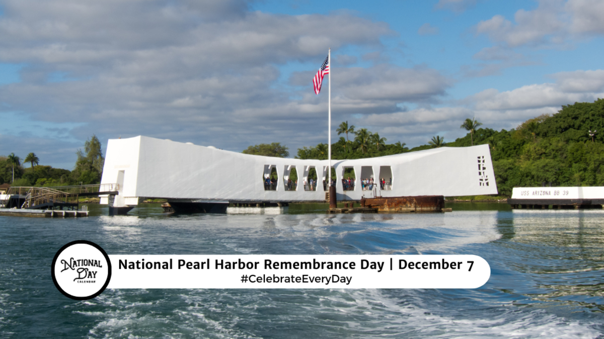 DECEMBER 7, 2023 PEARL HARBOR REMEMBRANCE DAY NATIONAL SLIME DAY