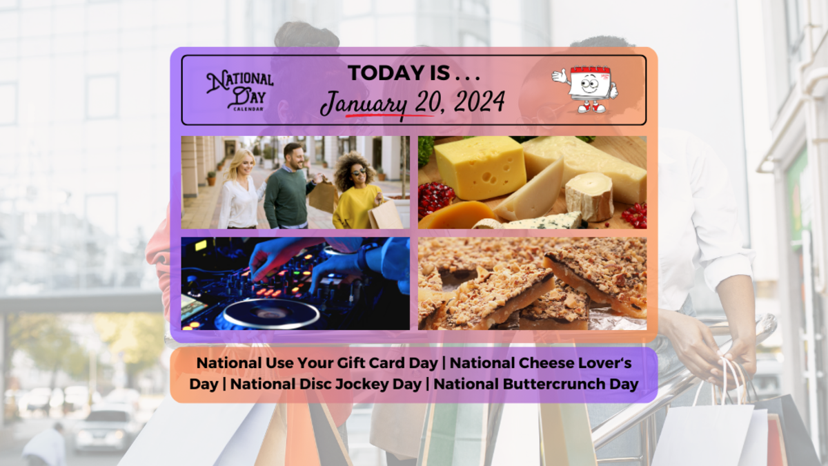 JANUARY 20, 2025 NATIONAL CHEESE LOVER'S DAY NATIONAL USE YOUR GIFT