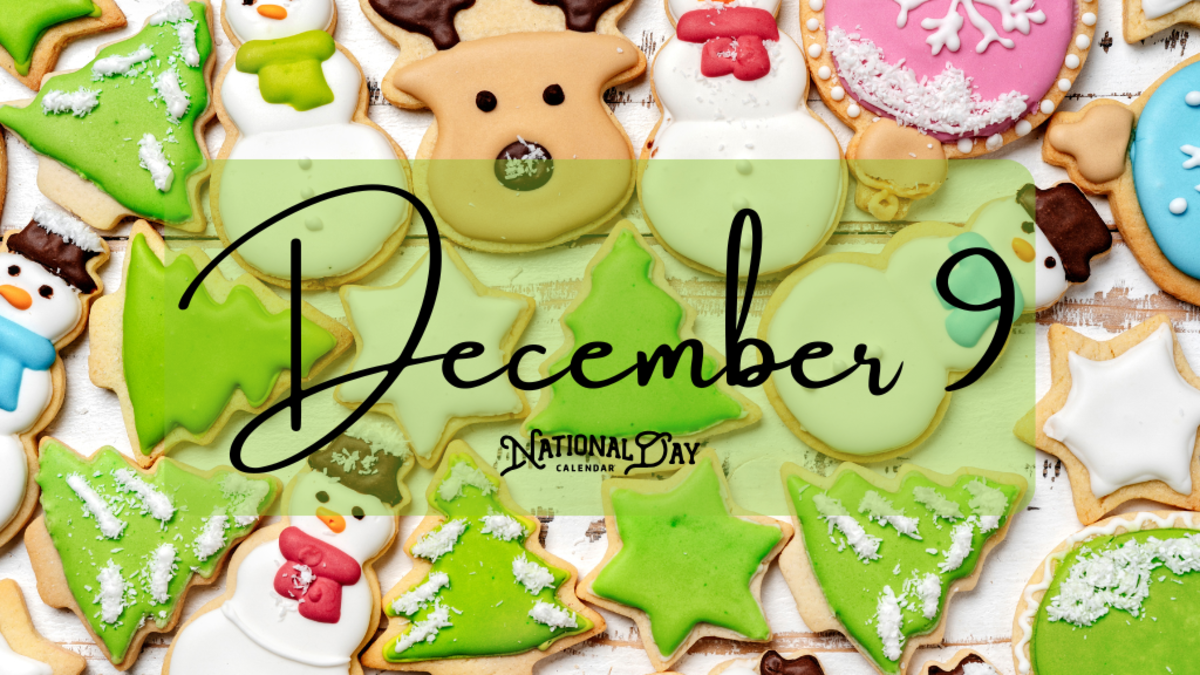 DECEMBER 9 Birthdays and Events National Day Calendar