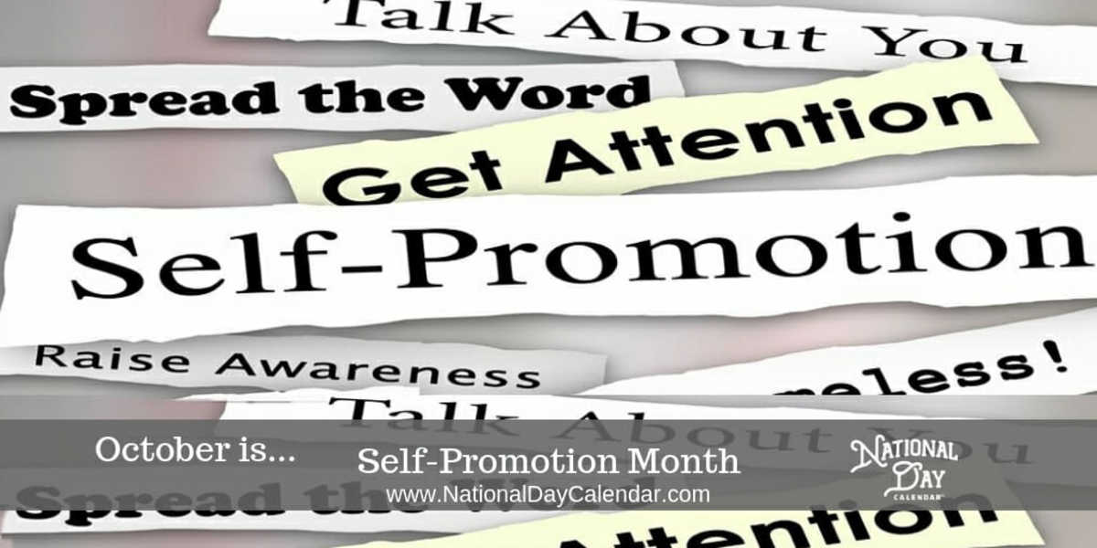 Self-Promotion Month - October