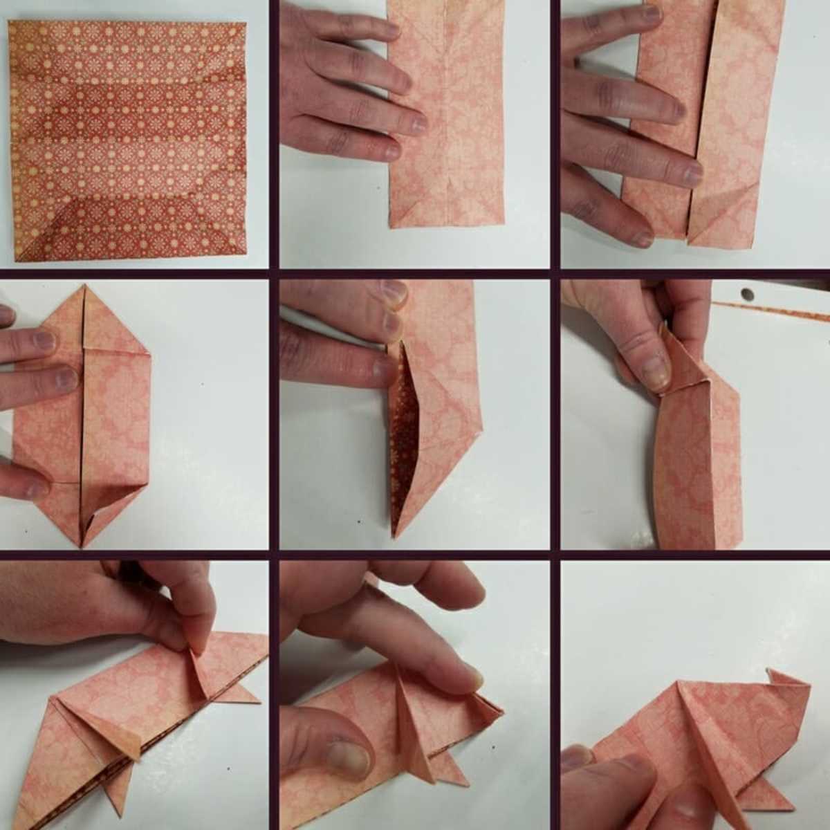 Origami Pig - National Teach Our Kids to Save Day
