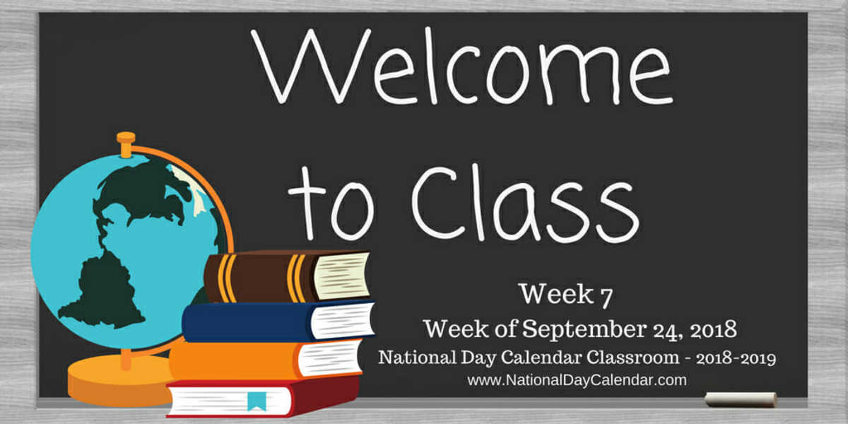 Welcome to Class - Week 7- 2018-2019