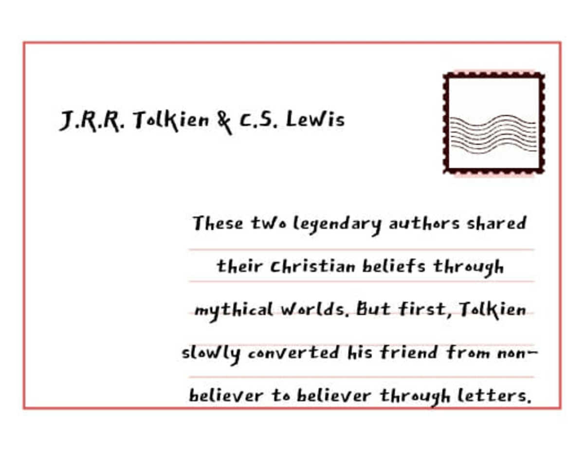 5 Famous People Who Were Pen Pals - J.R.R. Tolkien and C.S. Lewis