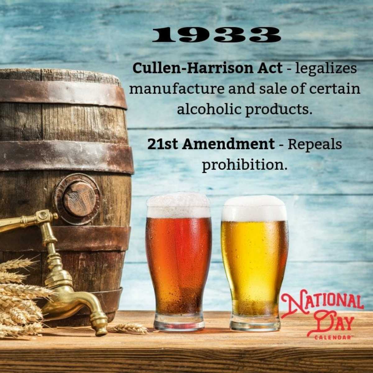 1933 100 years of prohibition history