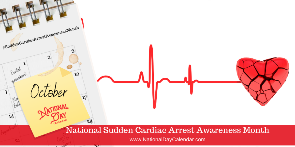 National Sudden Cardiac Arrest Awareness Month - October