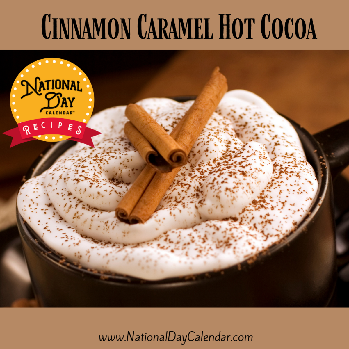 Cinnamon Caramel Hot Cocoa Recipe