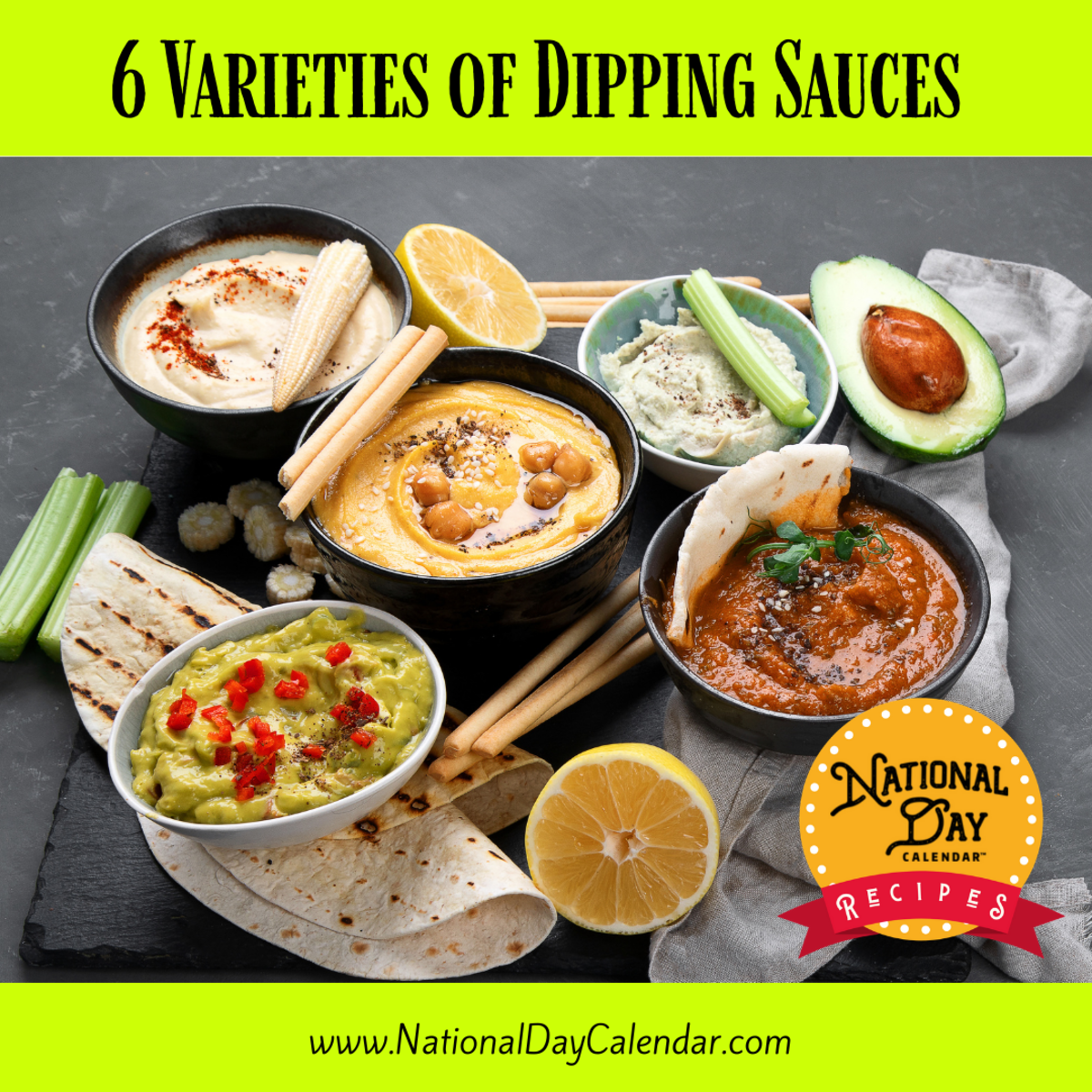 6 Varieties of Dipping Sauces