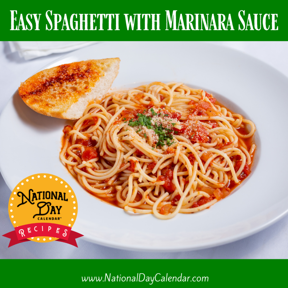 Easy Spaghetti with Marinara Sauce