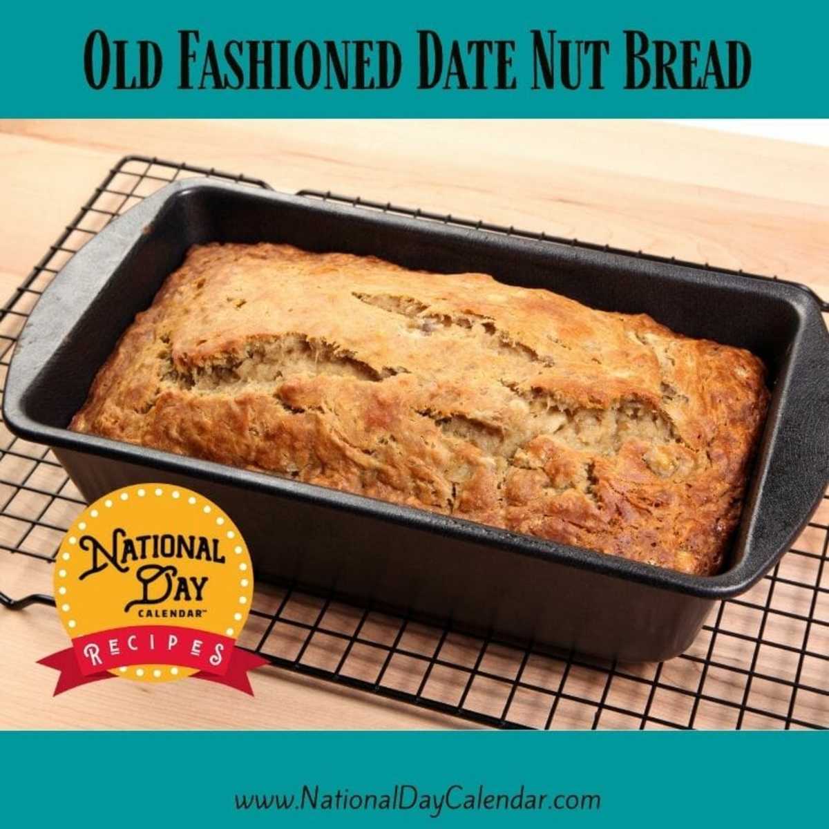 Old Fashioned Date Nut Bread