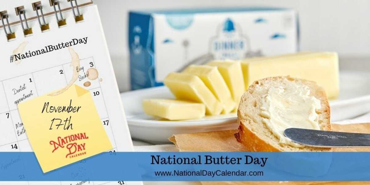 National Butter Day - November 17