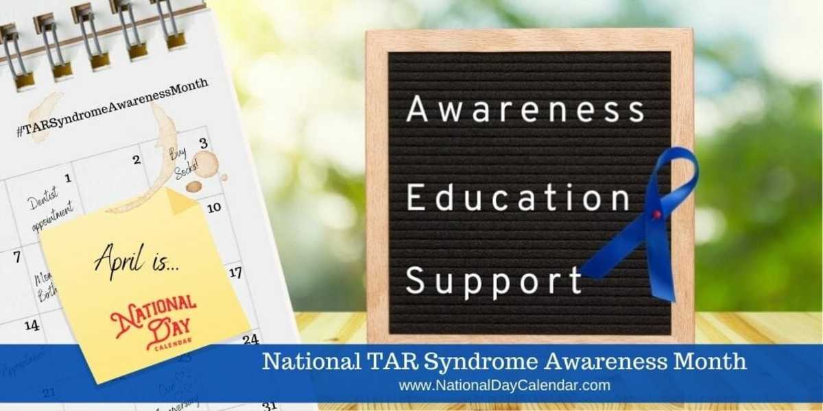 National TAR Syndrome Awareness Month - April
