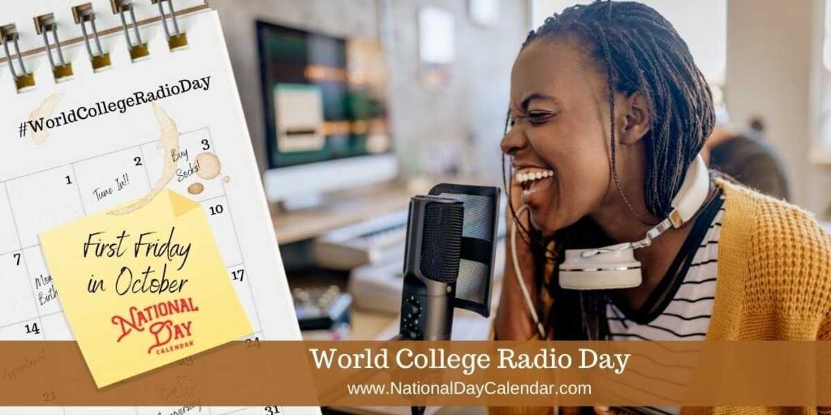 World College Radio Day - First Friday in October