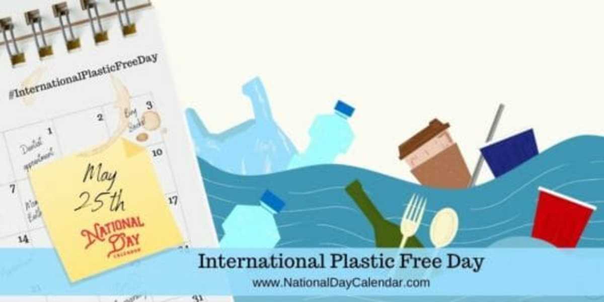 INTERNATIONAL PLASTIC FREE DAY May 25 National Day Calendar