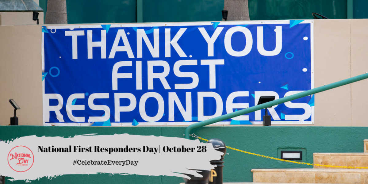 National First Responders Day | October 28