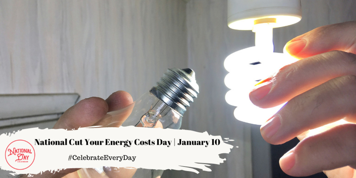 National Cut Your Energy Costs Day | January 10