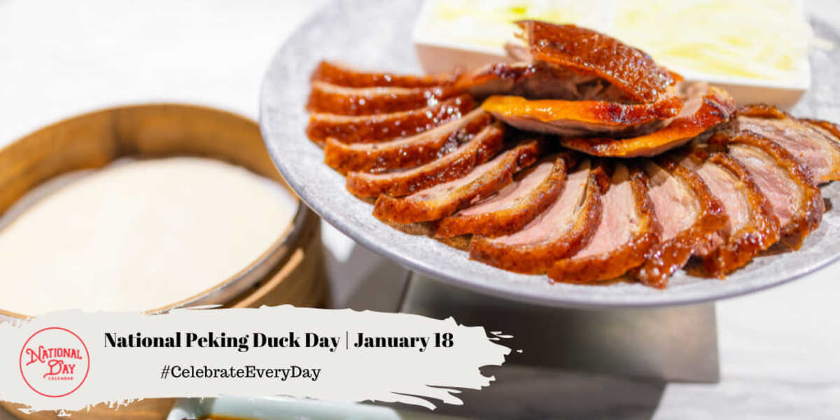 National Peking Duck Day January 18 