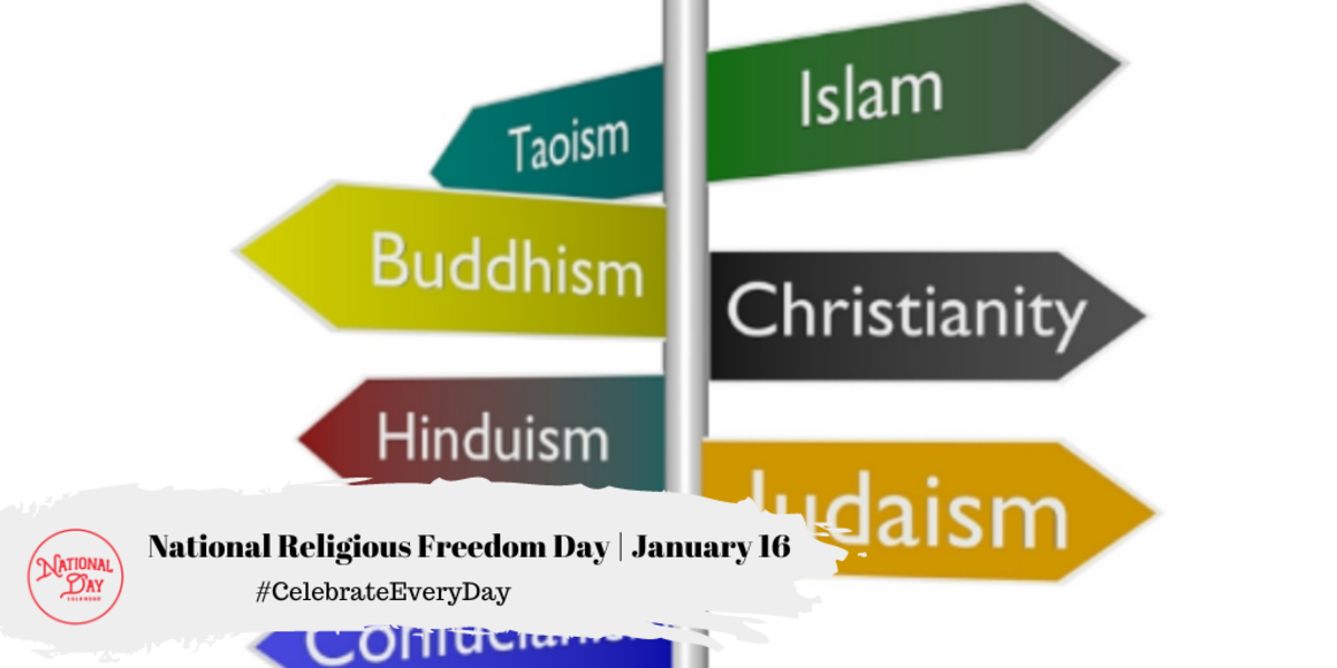 National Religious Freedom Day | January 16
