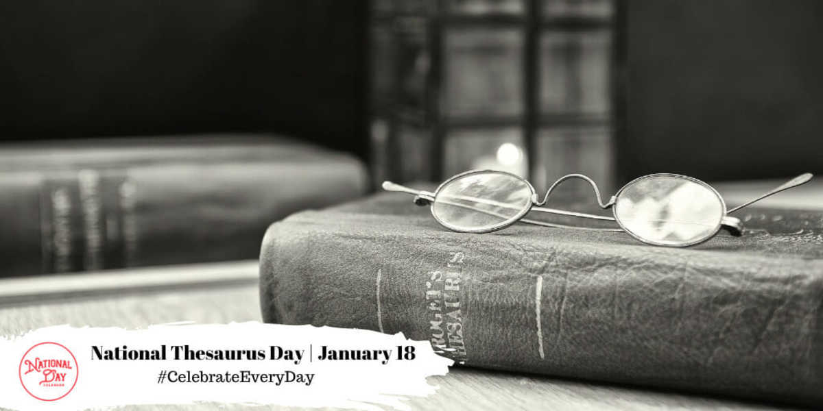 National Thesaurus Day | January 18