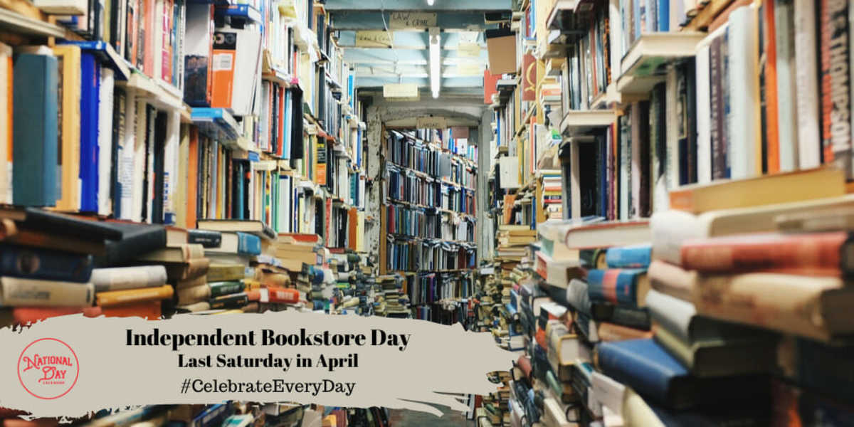 Independent Bookstore Day | Last Saturday in April
