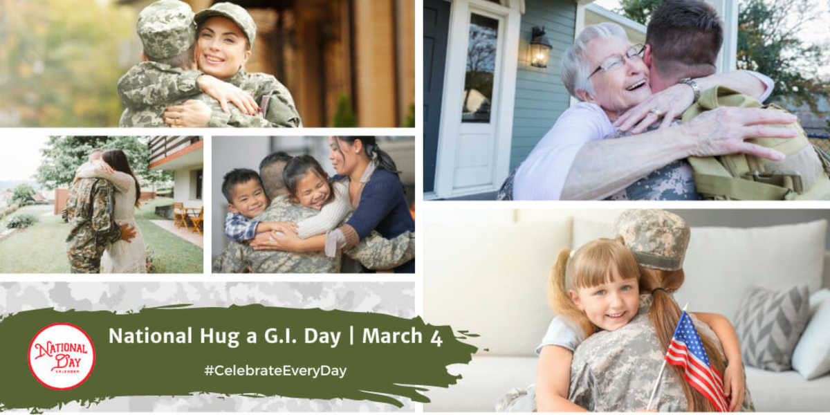 National Hug A G I Day March National Day Calendar