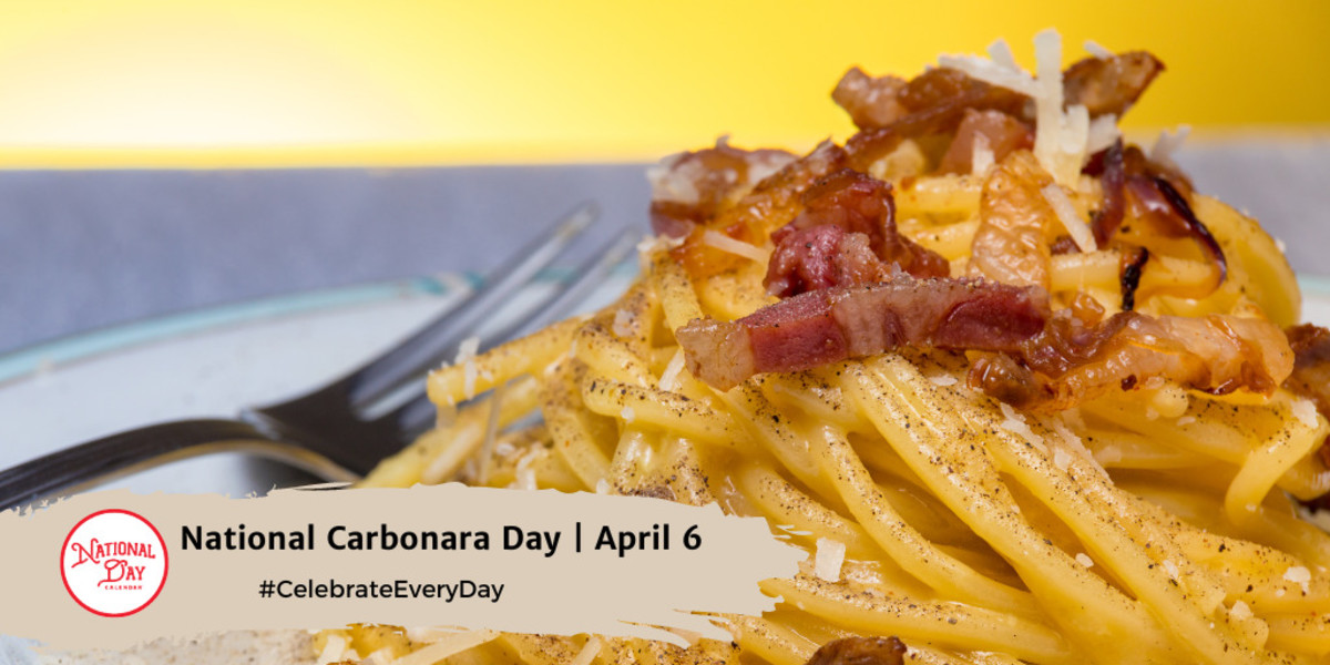National Carbonara Day | April 6