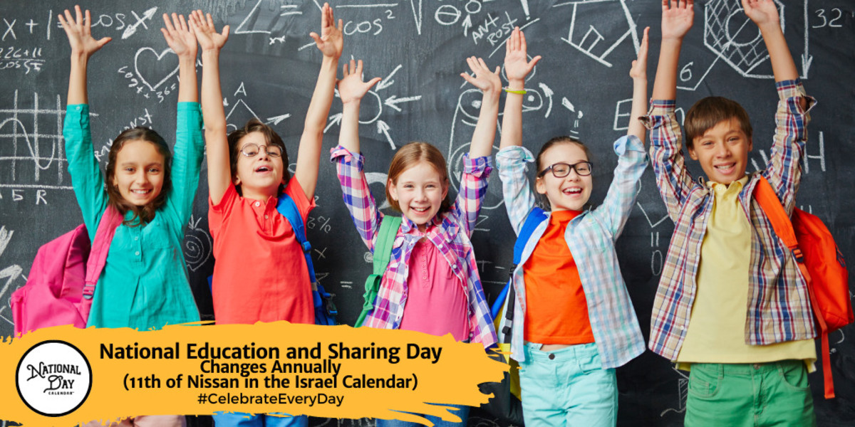 National Education and Sharing Day | Changes Annually