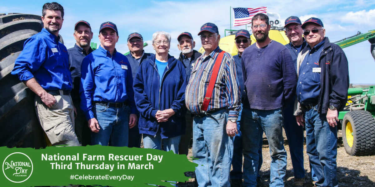 National Farm Rescuer Day | Third Thursday in March