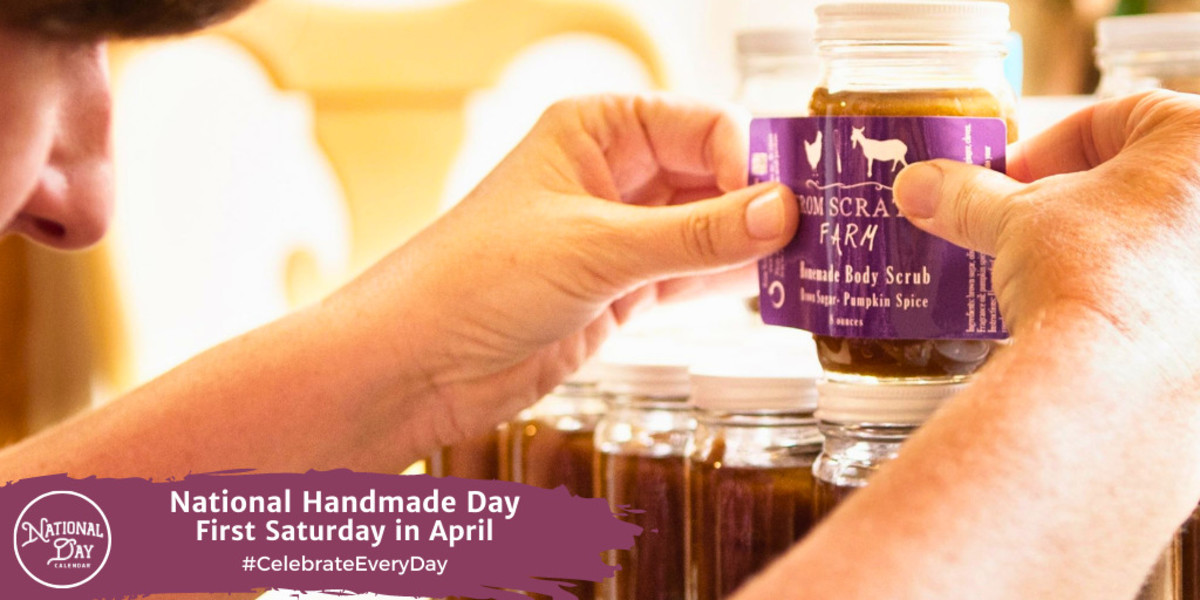 National Handmade Day | First Saturday in April