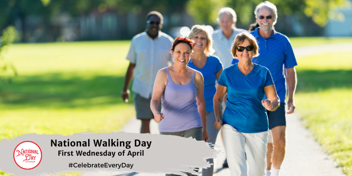 National Walking Day | First Wednesday of April