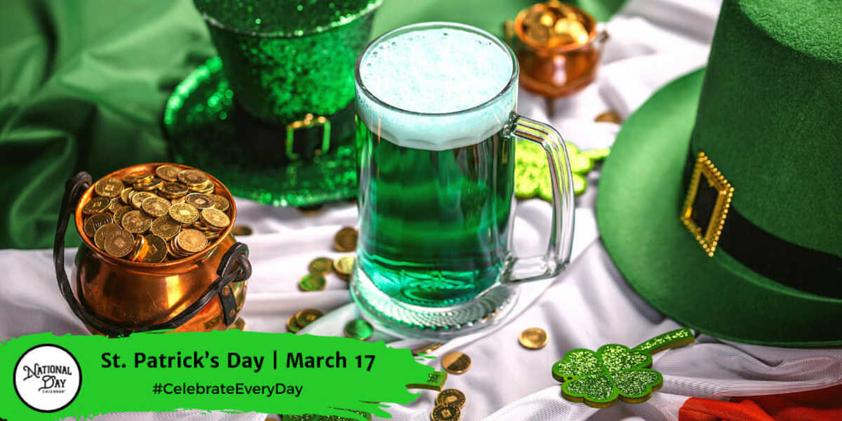 why is st patrick day march 17