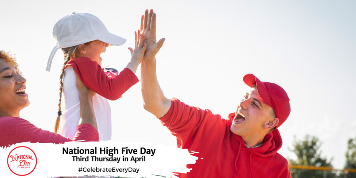 National High Five Day | Third Thursday in April