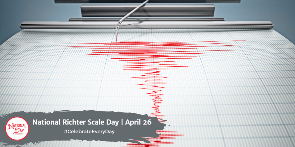 National Richter Scale Day | April 26