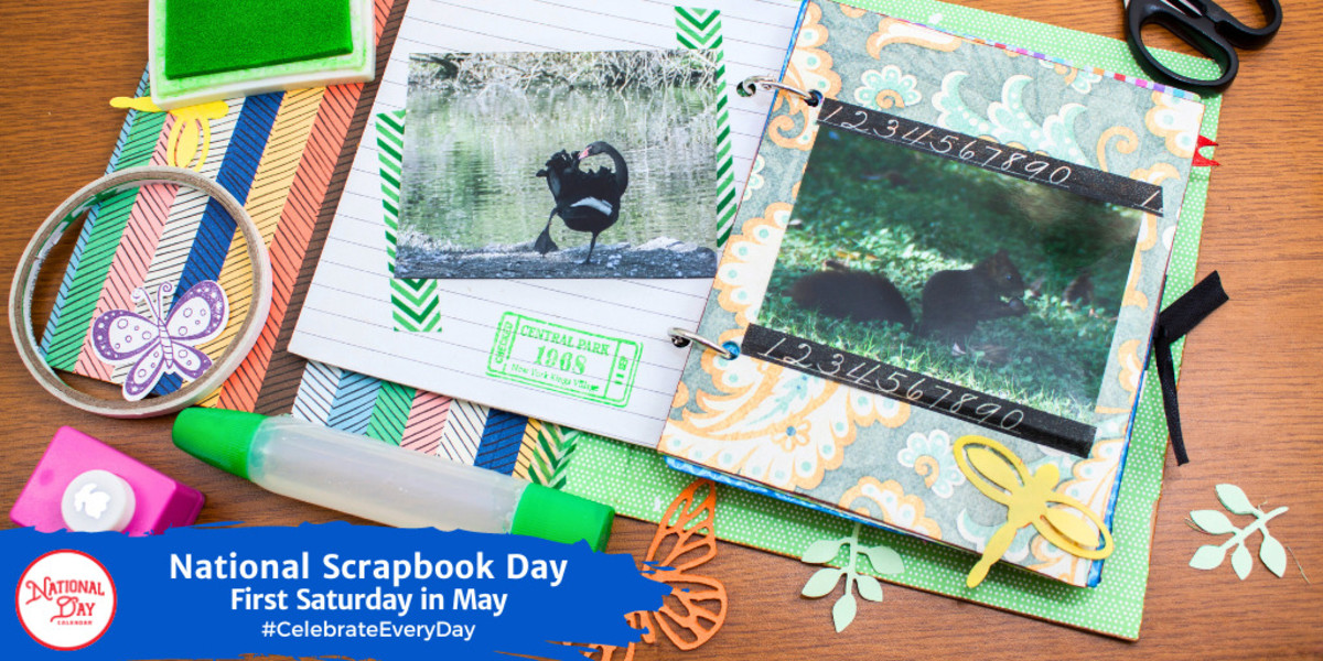 National Scrapbook Day | First Saturday in May
