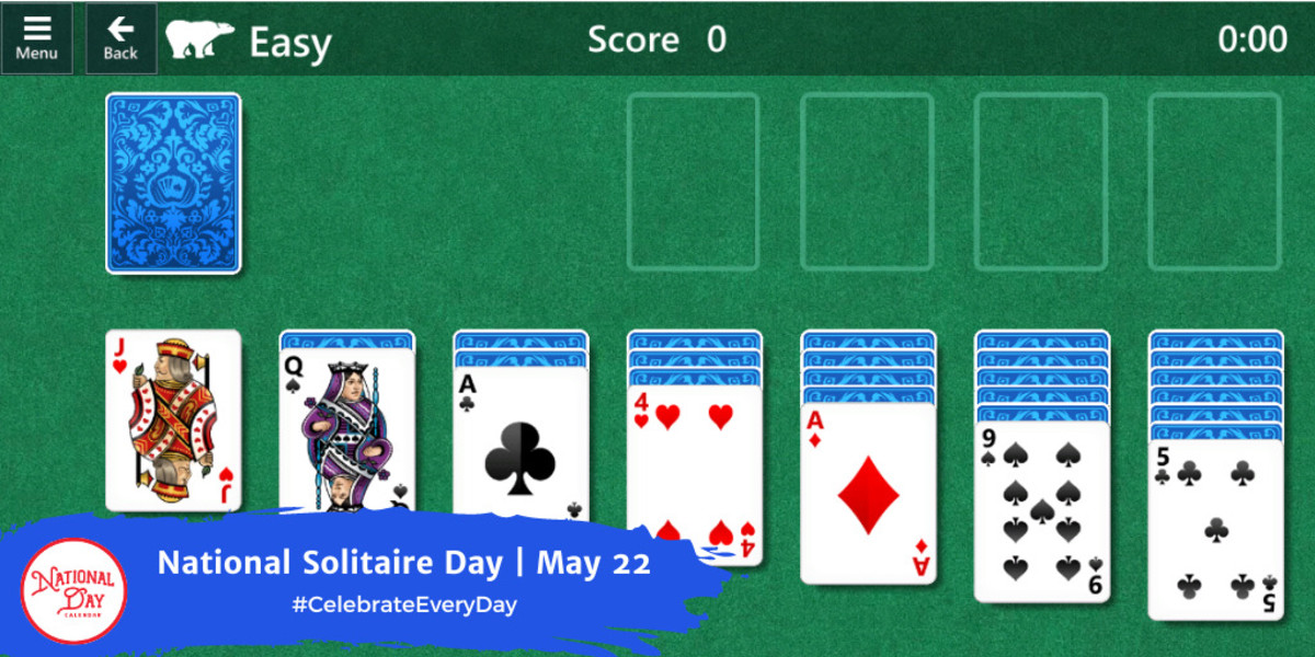 National Solitaire Day | May 22