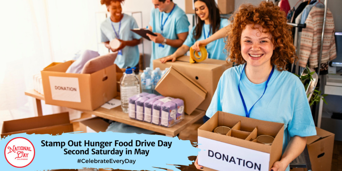 Stamp Out Hunger Food Drive Day | Second Saturday in May