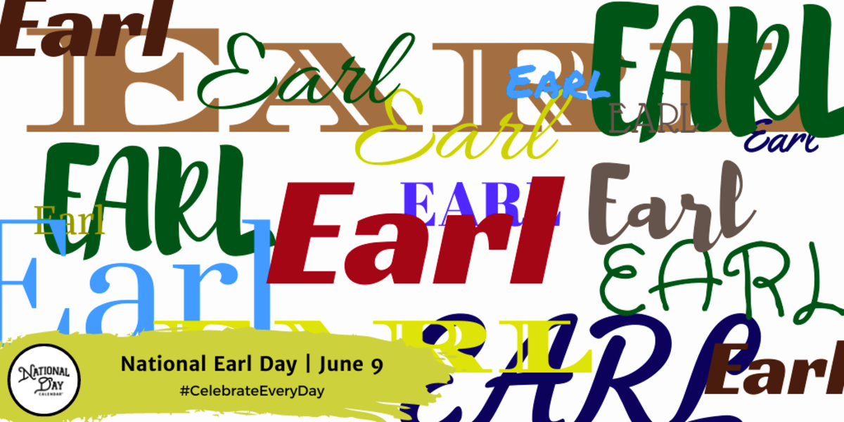National Earl Day | June 9